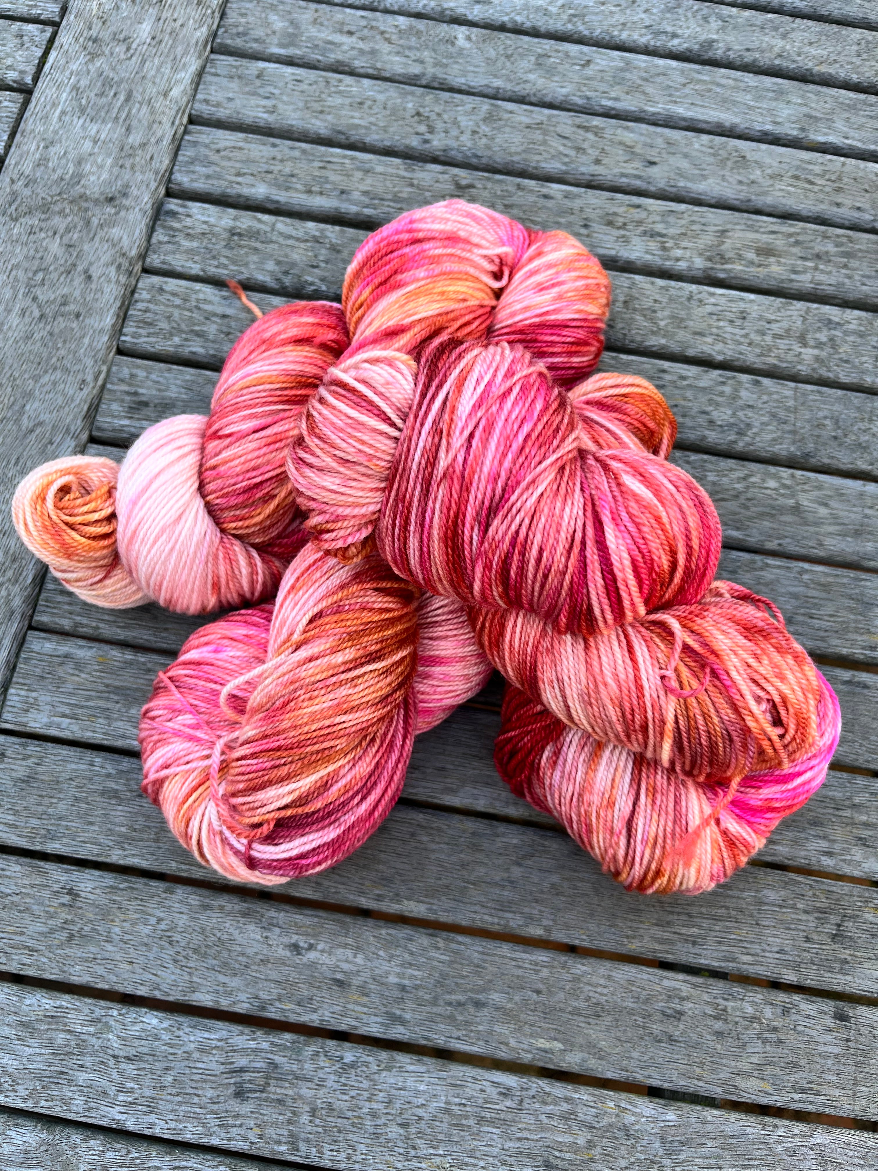 Nundle Sock Base - Fire Crotch