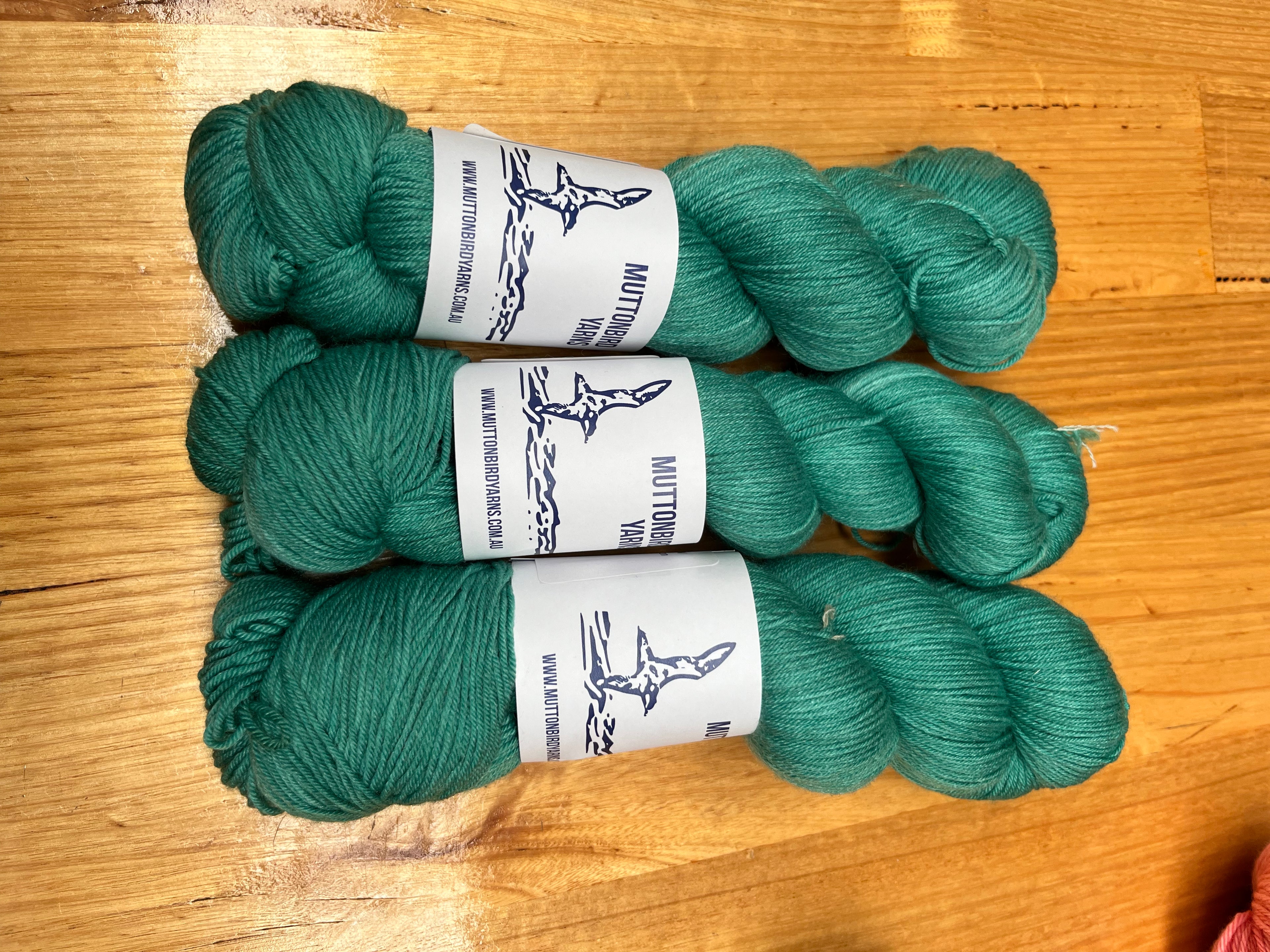 Premium Silk Sock 4ply - Emerald Envy