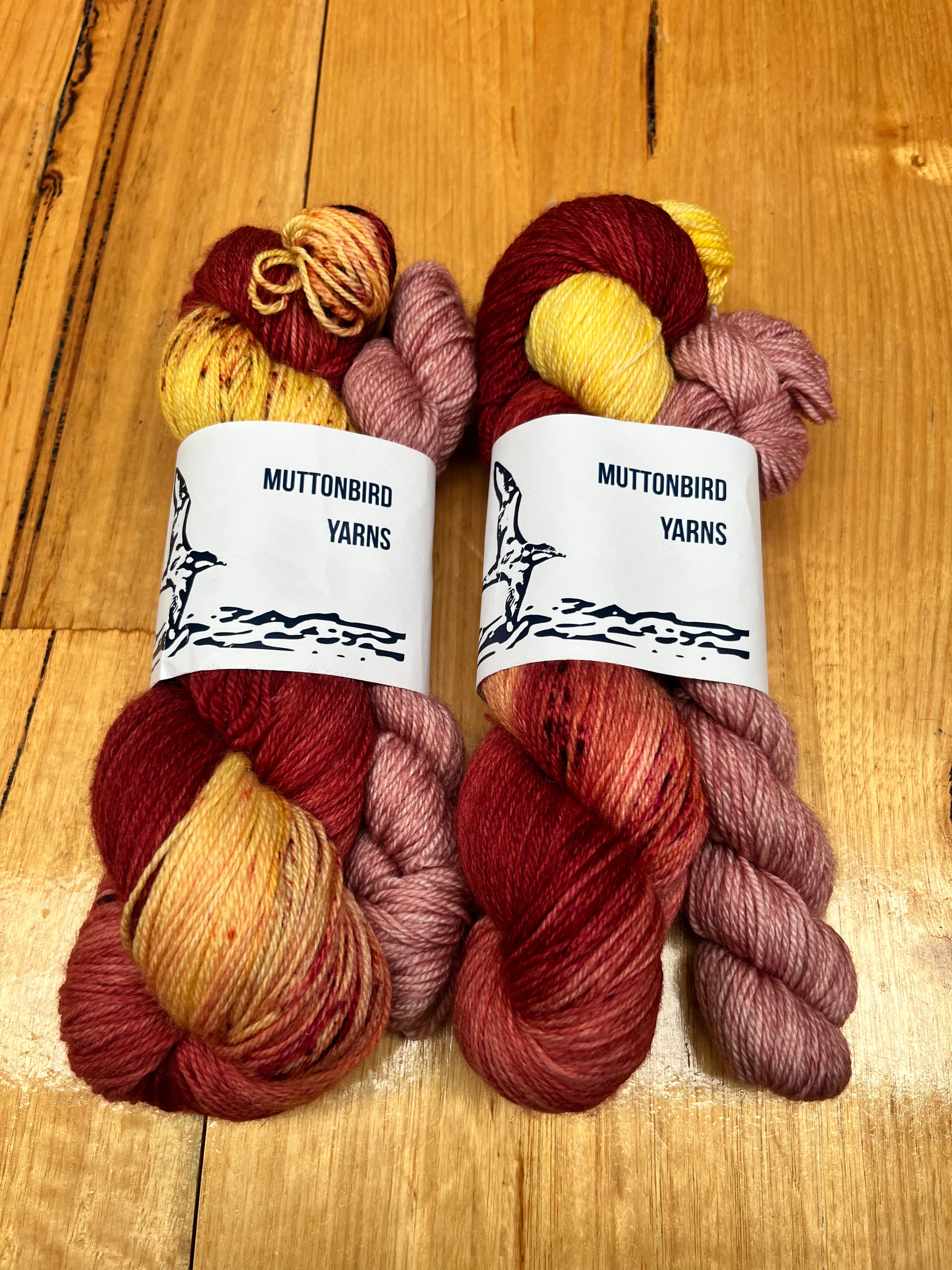 Nundle Sock Base - Campfire