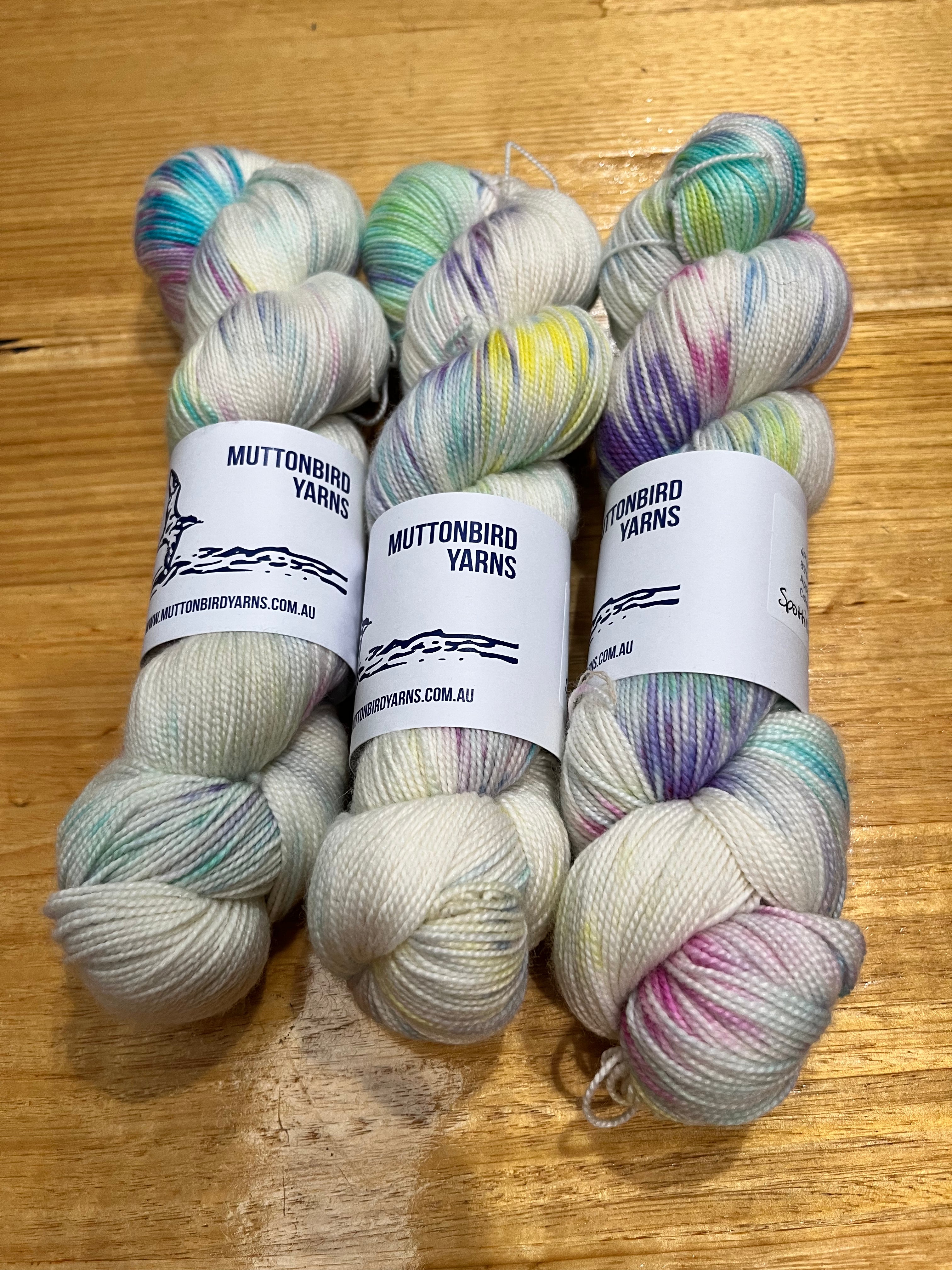 Fingering Merino Silk - Spottilicious Unicorn