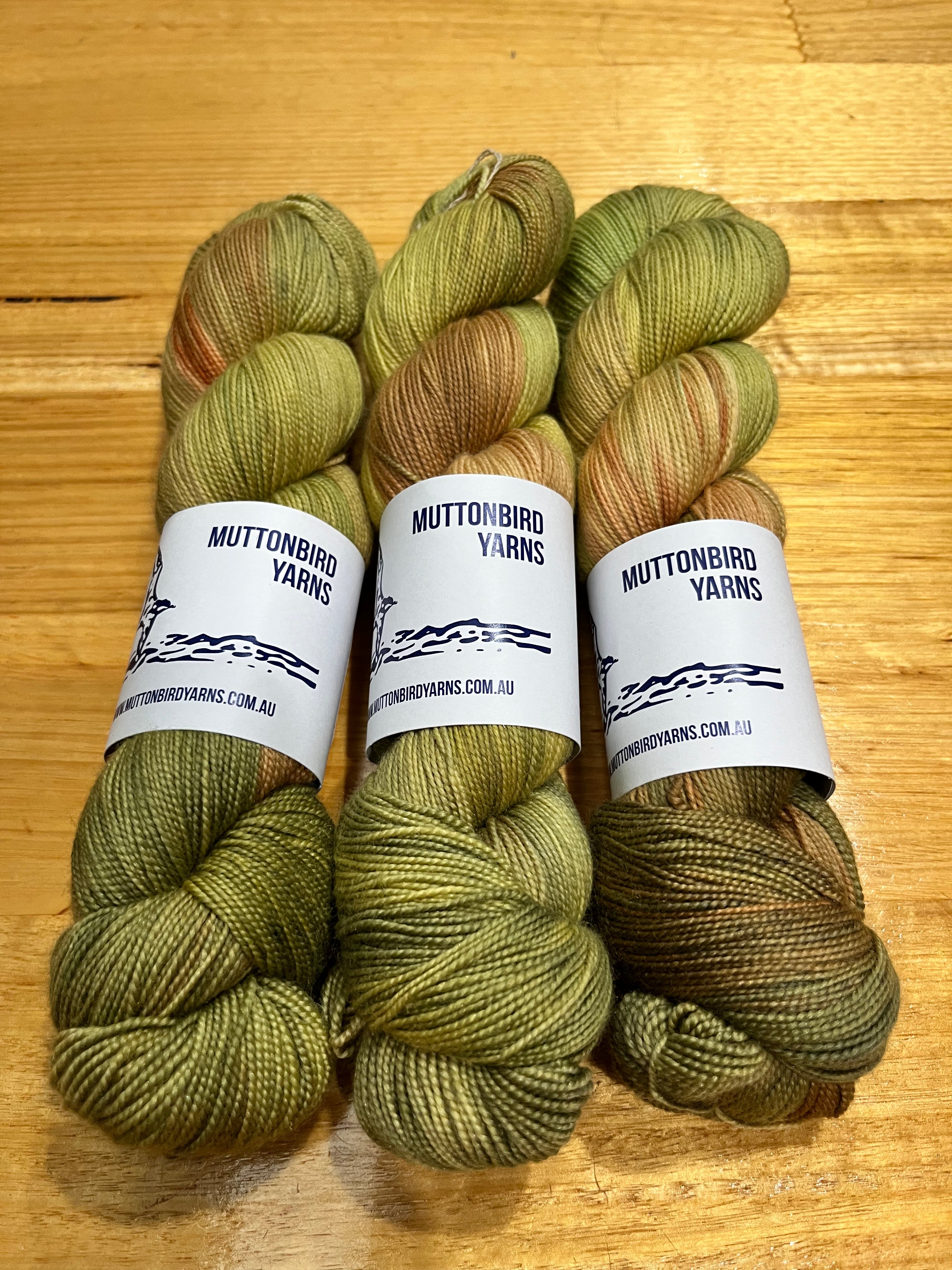 Fingering Merino Silk - Surf Beach Sand Dunes