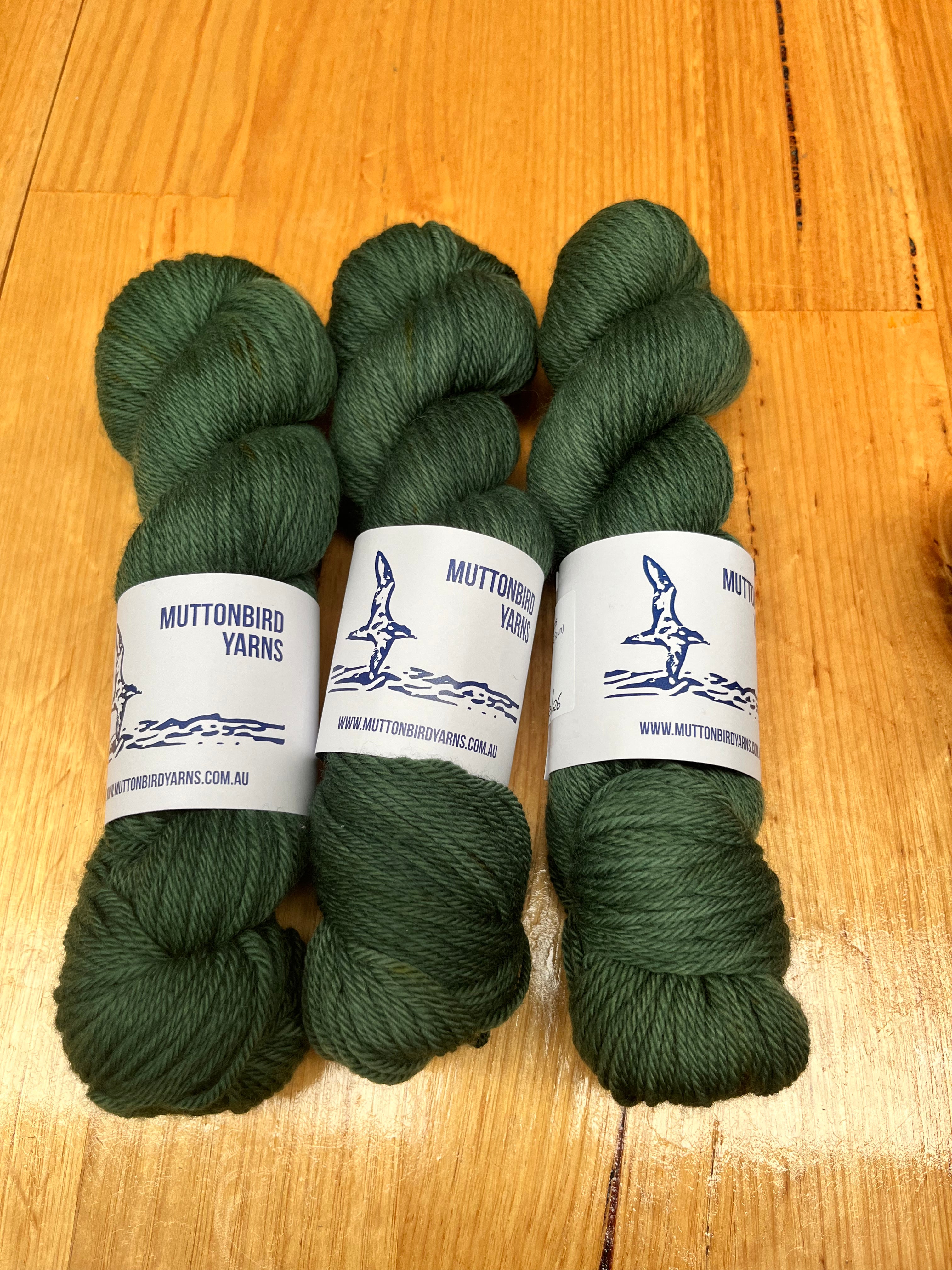 8ply/DK Non Superwash Merino - Canopy