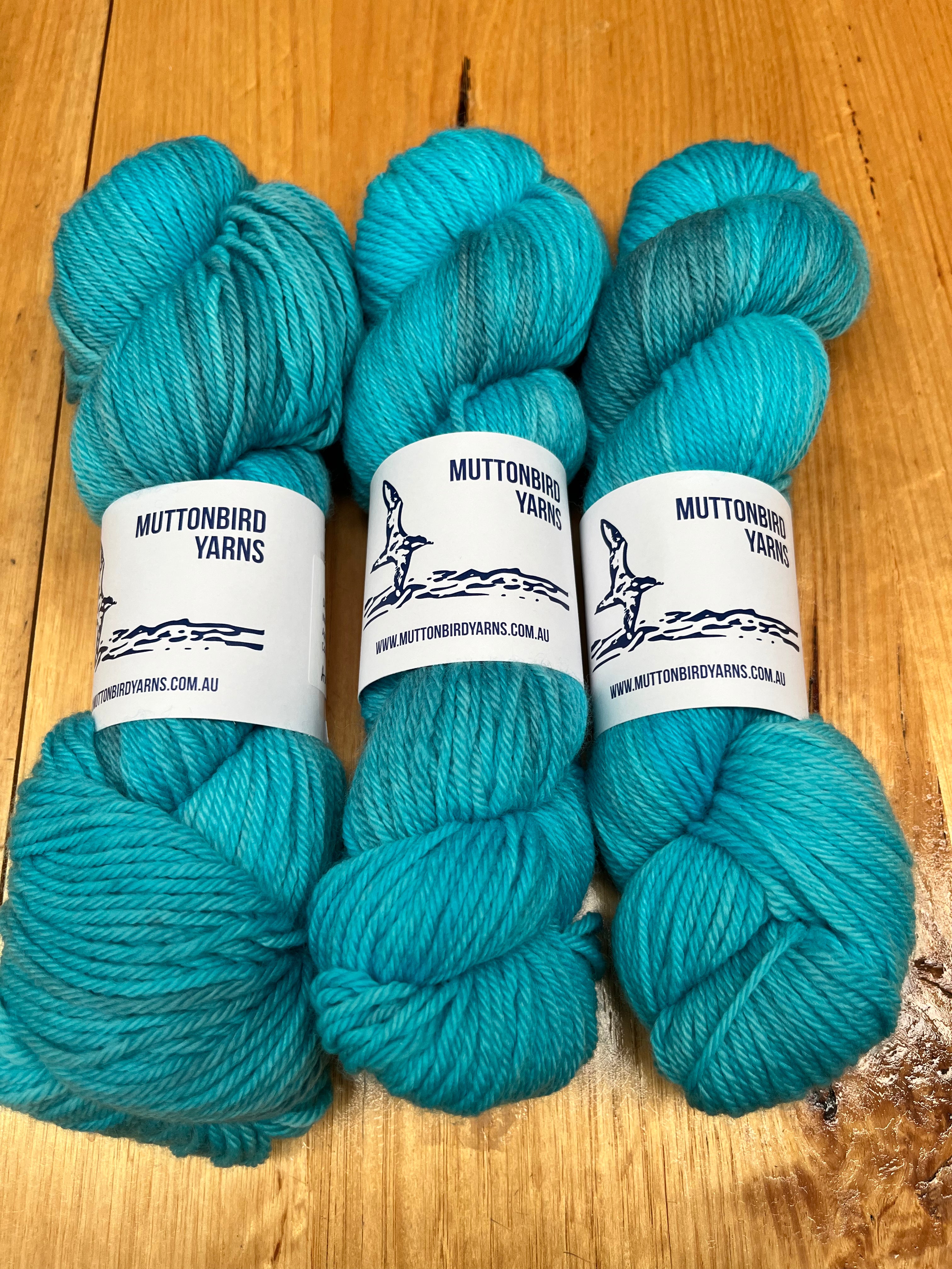 Non Superwash DK Merino - Awesomely Aqua