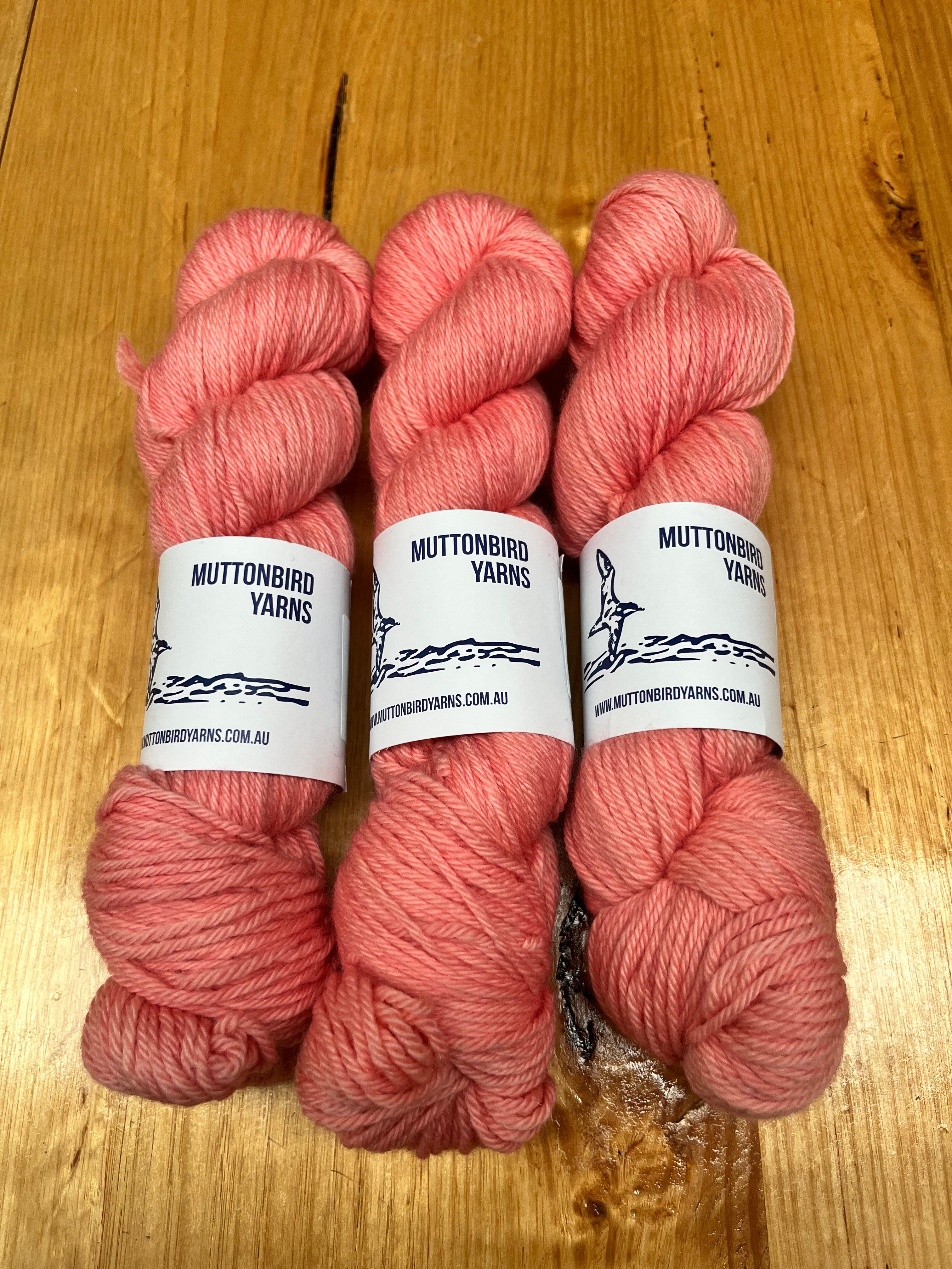 Non Superwash DK Merino - Coral