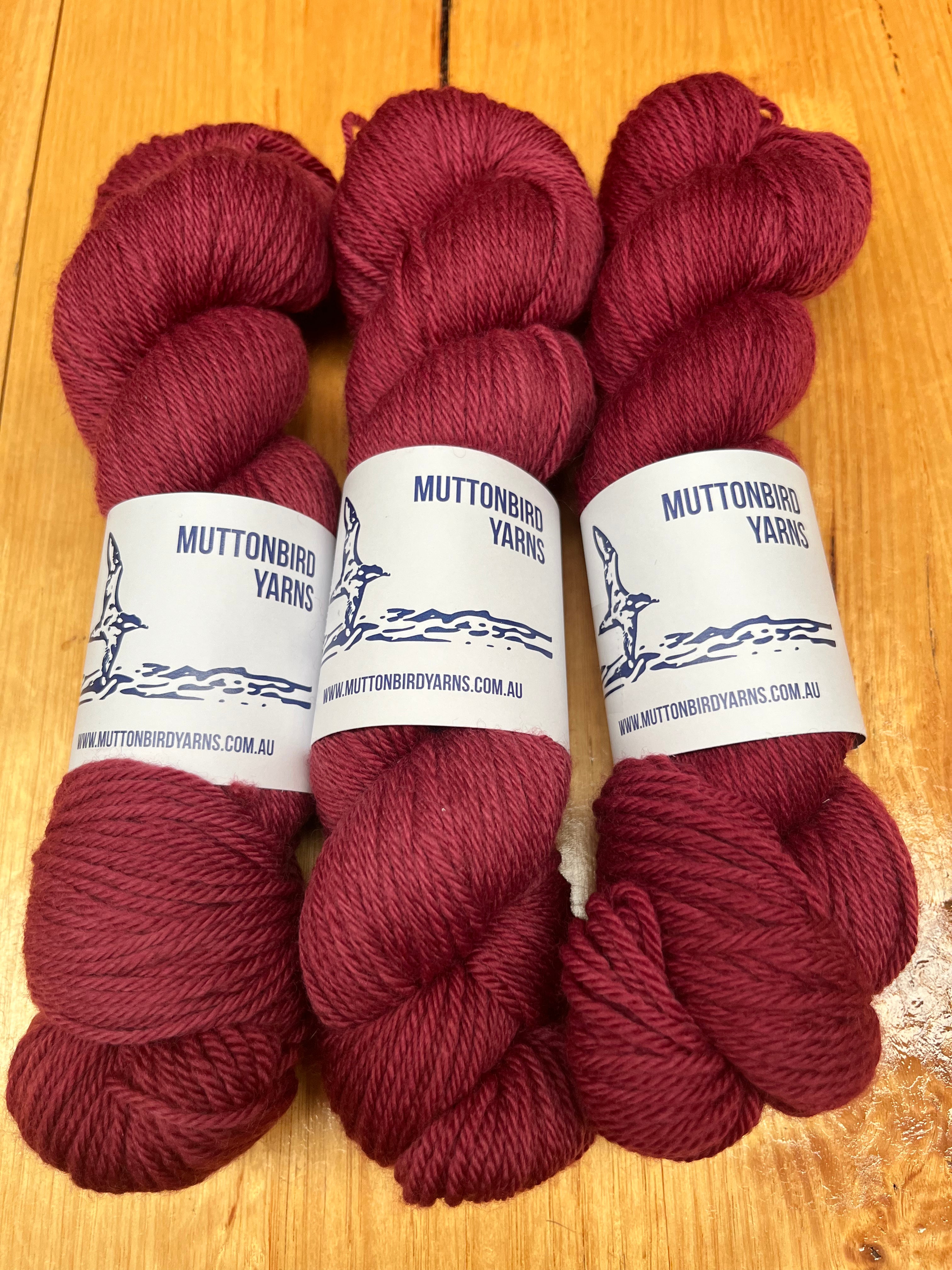 Non Superwash DK Merino - Plum Orchard